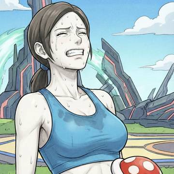 ハメ技を喰らうWiiFitトレーナー