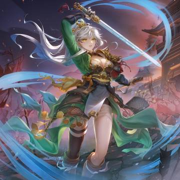 龍族數位-第九屆團戰 Qing Ling(彩稿)