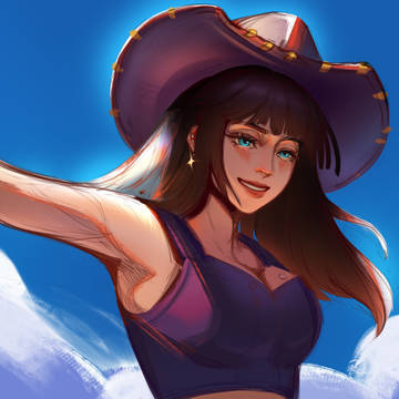 Nico Robin _ OPLive fan art