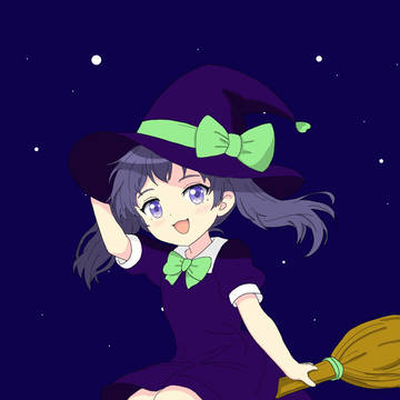 魔女っ子もみじ