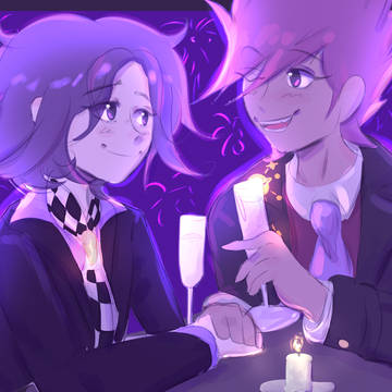 Kokichi and Kaito New Years