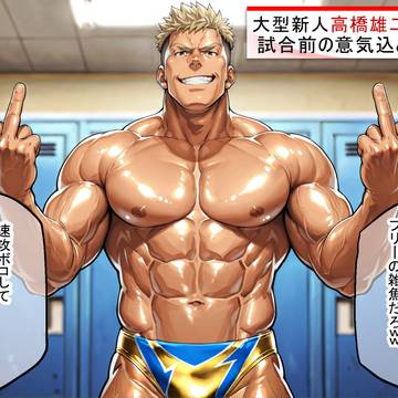 【R18/Wrestling】高橋雄二デビュー戦