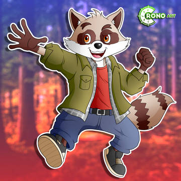 COMISSION: Stan Racoon