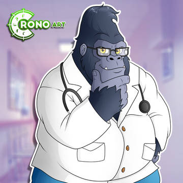 COMISSION: Russel the Gorilla