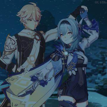 Dancin' in the dark~ ❄️❤️✨