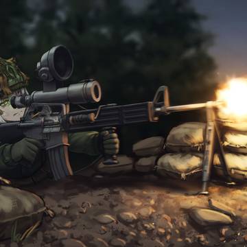 "Suppressing Fire!"
