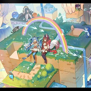 你与我的小小世界拼图