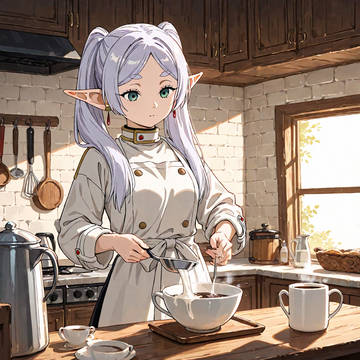 朝 & フリーレン