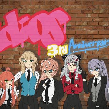 Idios3周年おめでとう🎉🎉🎉