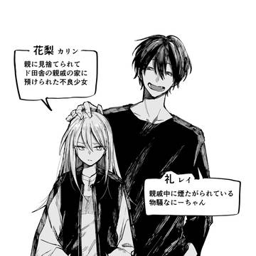 不良少女は蓋をされる【X投稿イラスト】