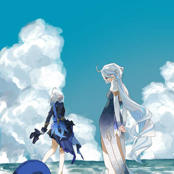 海と、