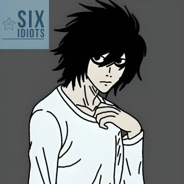 L Lawliet (Six Idiots One Channe
