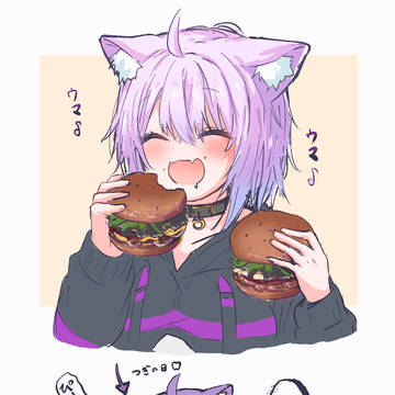 あまりにも可愛すぎる🍔🍔