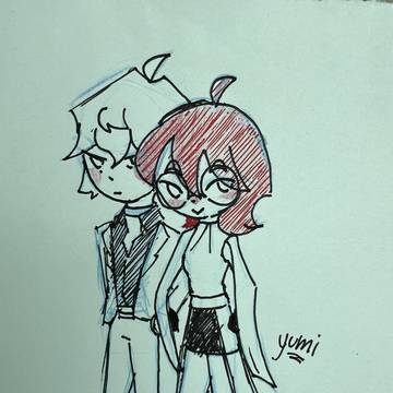 Shirou Ogami x Yumi Nahabi (OC)