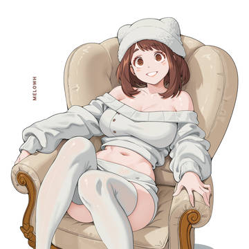Uraraka Winter Clothes