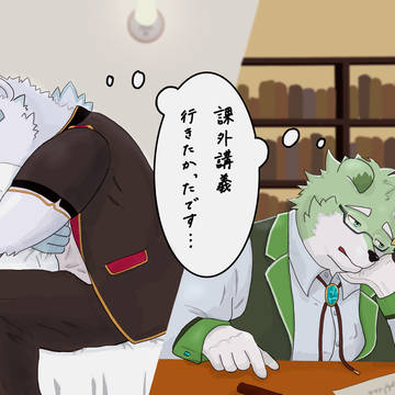 [fan art]留守番組のふたり