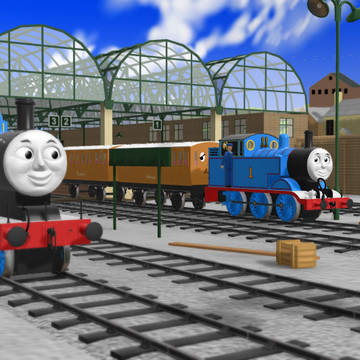 支線をもらったトーマス