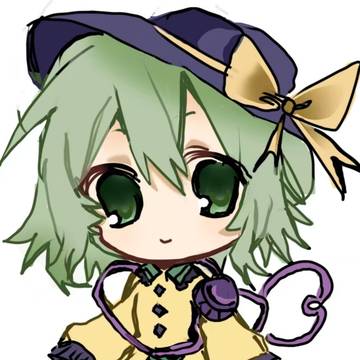 友だちが描いてくれたこいし……すごく好きです