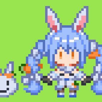 ぺこら ドット絵
