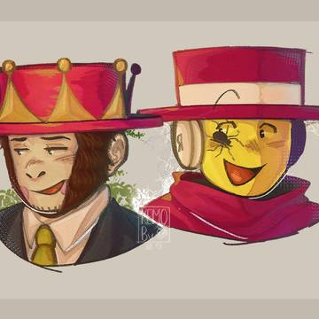 Ilustración SpyderSammy y Jandel