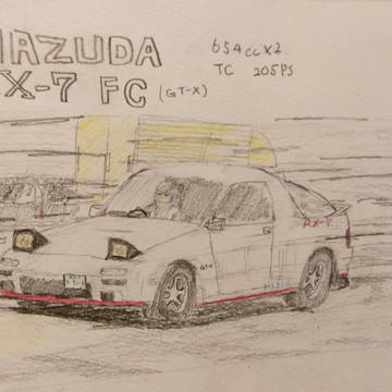 マツダRXー７　FC3S　GT-Xサバンナ