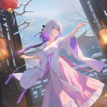 遐蝶新年衣服