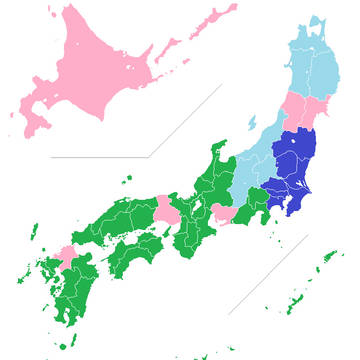 私の旅行記録日本地図(2026年1月現在)
