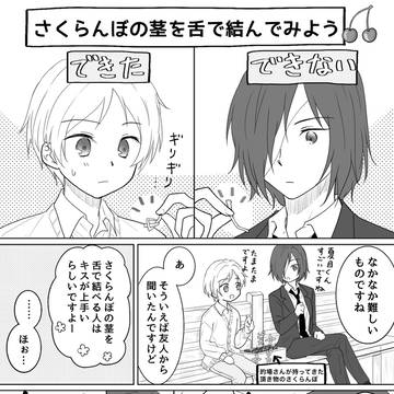さくらんぼを食べてた的夏