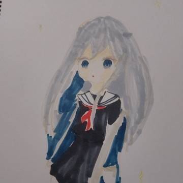 写真ホルダーにあったイラストたち
