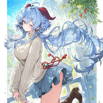カジュアル 甘雨ちゃん