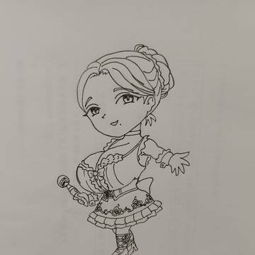 今日の落描き