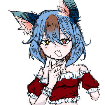 ただのケモ耳ちゃん落書き