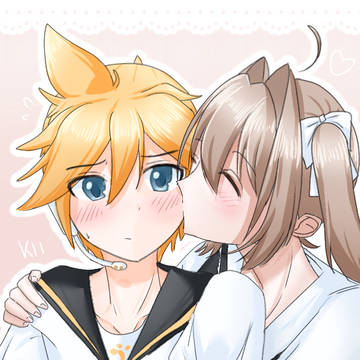 kii x len ♡( *´꒳`*)