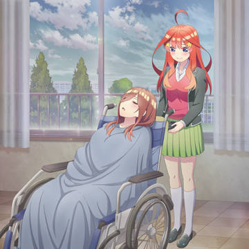 Nakano Miku asleep