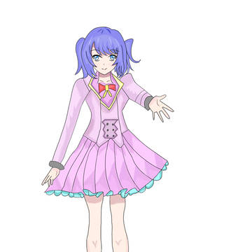 アイドルの女の子