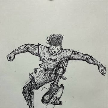スケボー