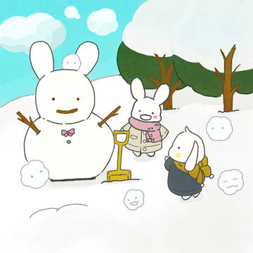 「にてる？」「そっくり！」