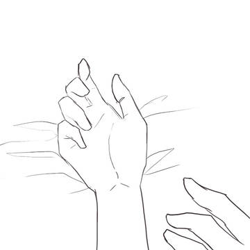 手