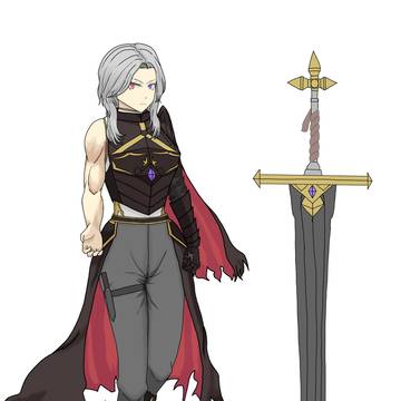 女黒騎士リン