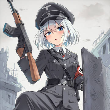 Origami Cosplay SS Soldier