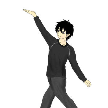 ヒット曲を踊るキリトくん