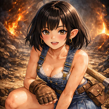 １４人目・炭鉱のドワーフ娘カナリ