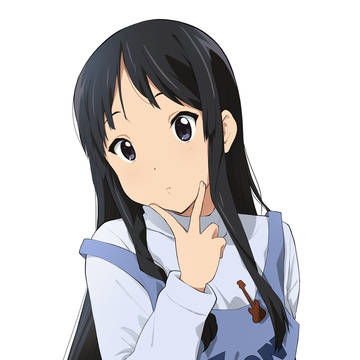 秋山澪お誕生日会 等身大ポップイラスト