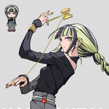 【健全絵】恐怖!ヨーヨー女