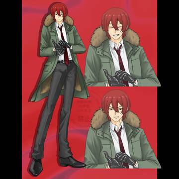 【有償依頼】刑事立ち絵【TRPG】