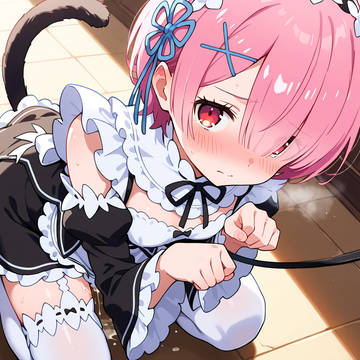 レムとラム わんことにゃんこ