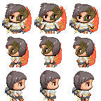 磐永阿梨夜 RPGツクールMV用キャラチップ
