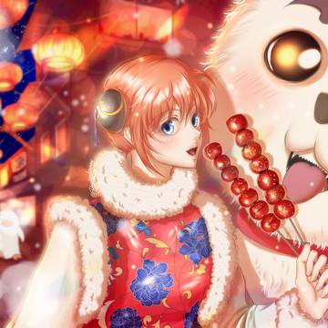 “中華街に行くある！糖葫芦食べたいある！”