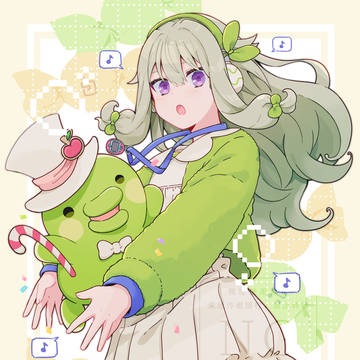 くちぱっちと寧々(プロセカたまごっちコラボ)