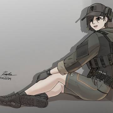 Resting for a while